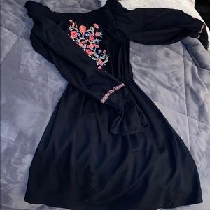 Hollister floral print mini dress